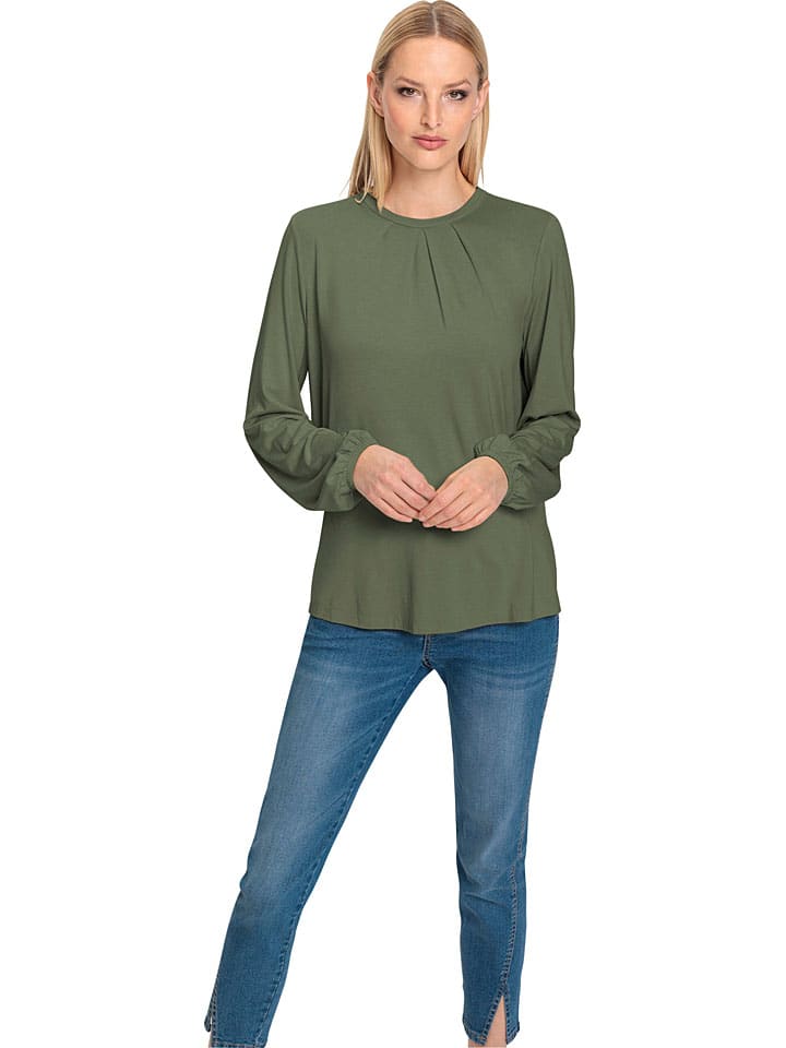 Heine Bluse in Khaki günstig kaufen