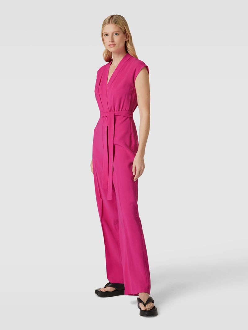Jumpsuit mit Viskose-Anteil Modell 'SEVEN' in fuchsia