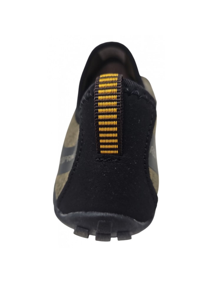 Rock Spring sportlicher Schnürer Barfußschuh in Braun günstig kaufen