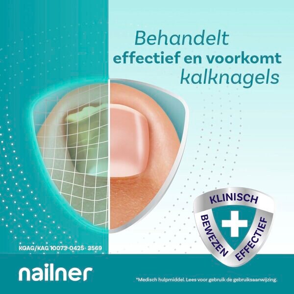 Nailner Multi-Action 2-v-1 štetec na plesne nechtov, zdravotnícka pomôcka - 10 ml
