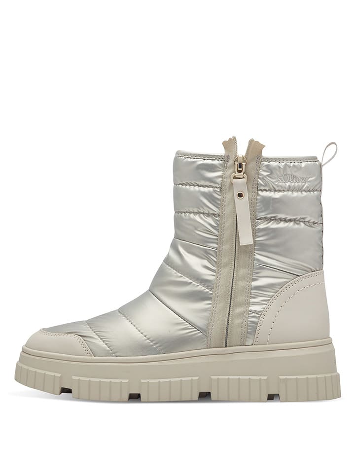 s.Oliver Winterboots in Gold günstig kaufen