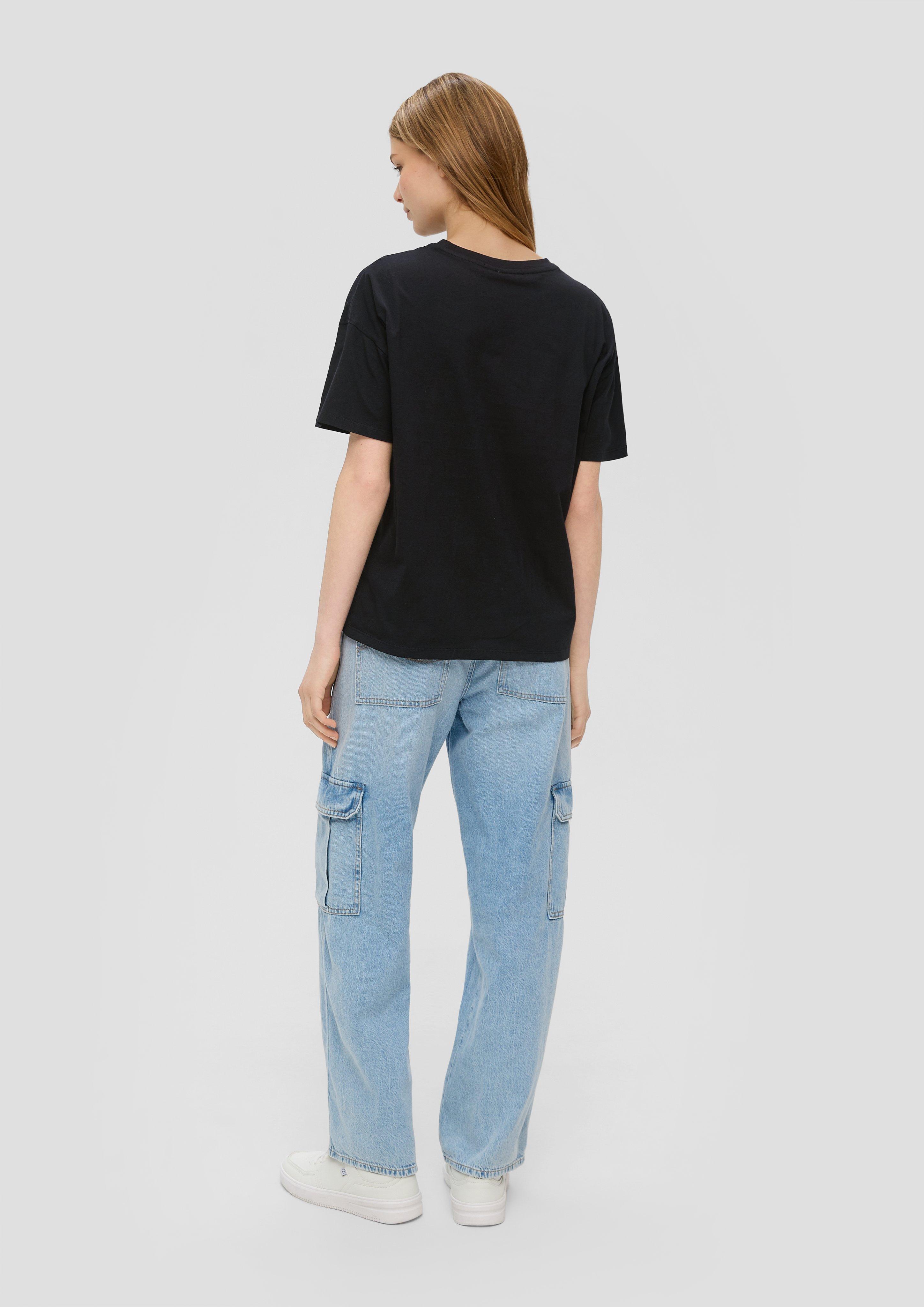 Oversize T-Shirt mit Frontprint  2154074-99D0