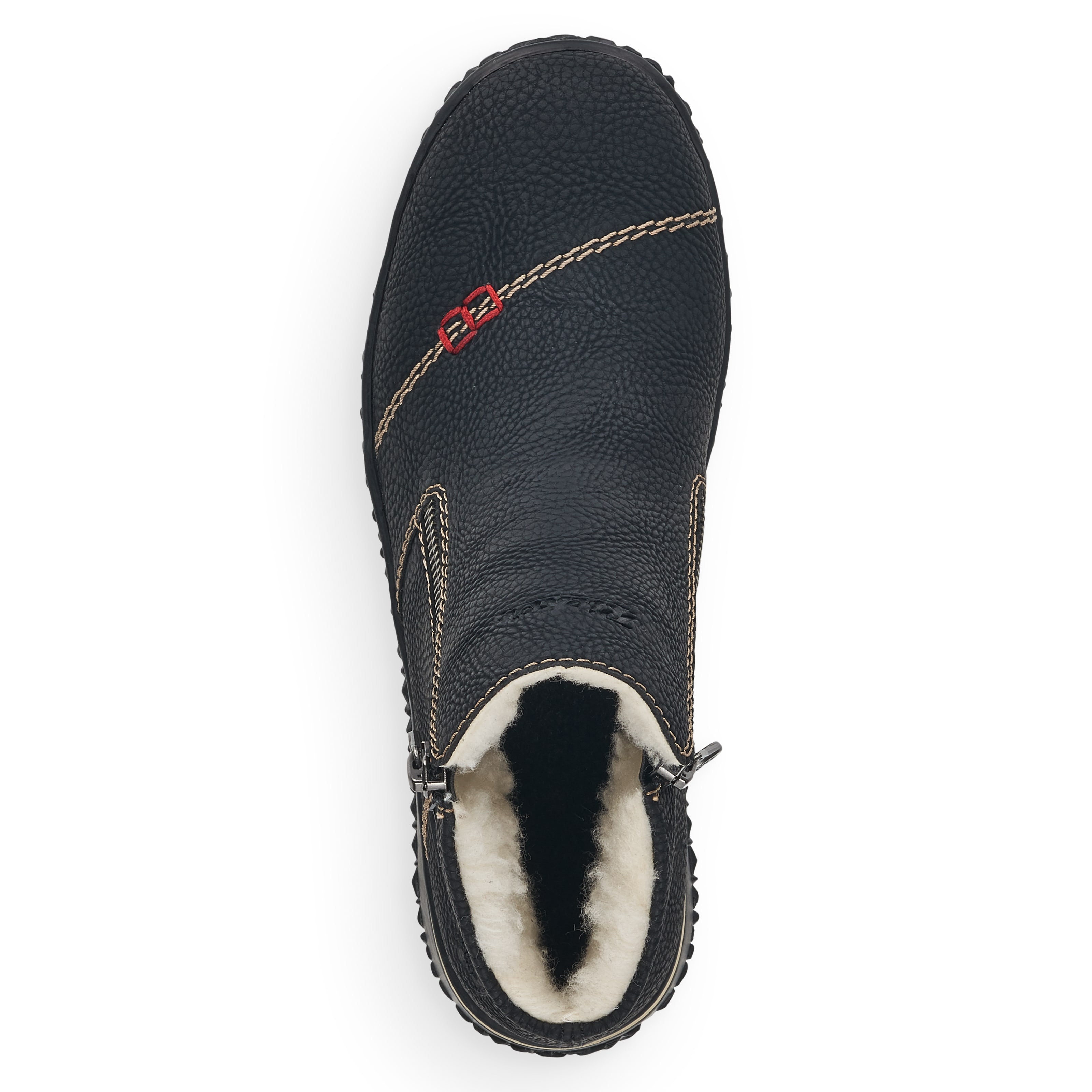 Rieker Damen Slipper nachtschwarz