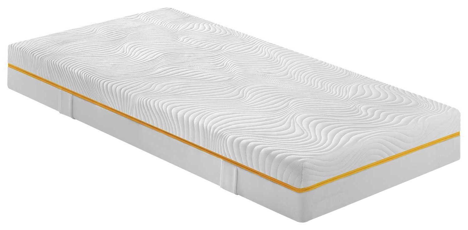 Taschenfederkernmatratze SMART ADAPT SOFT, 100 x 200 cm, Kaltschaumkern, Dunlopillo, 21 cm hoch, 7-Zonen-AquaGEL-Schaum, Made in Germany