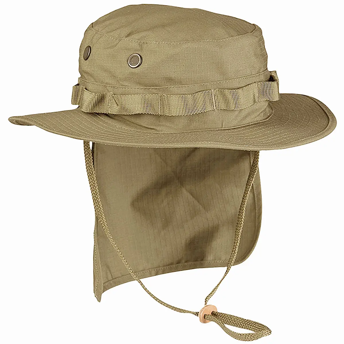 Brit. Boonie mit Nackenschutz coyote