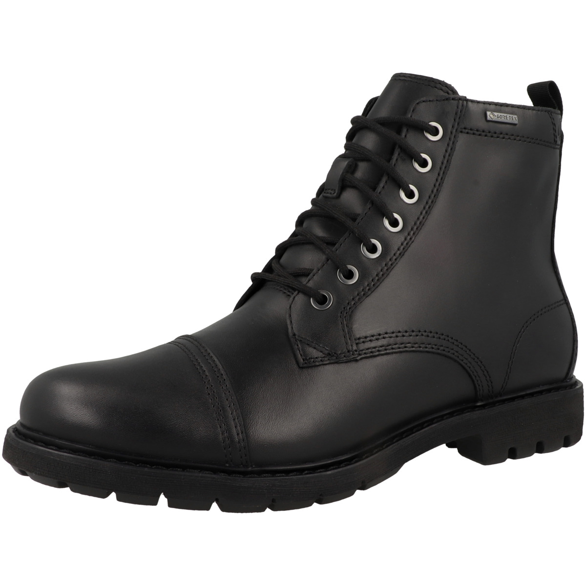 Clarks Batcombe Cap GTX Schnürboots schwarz