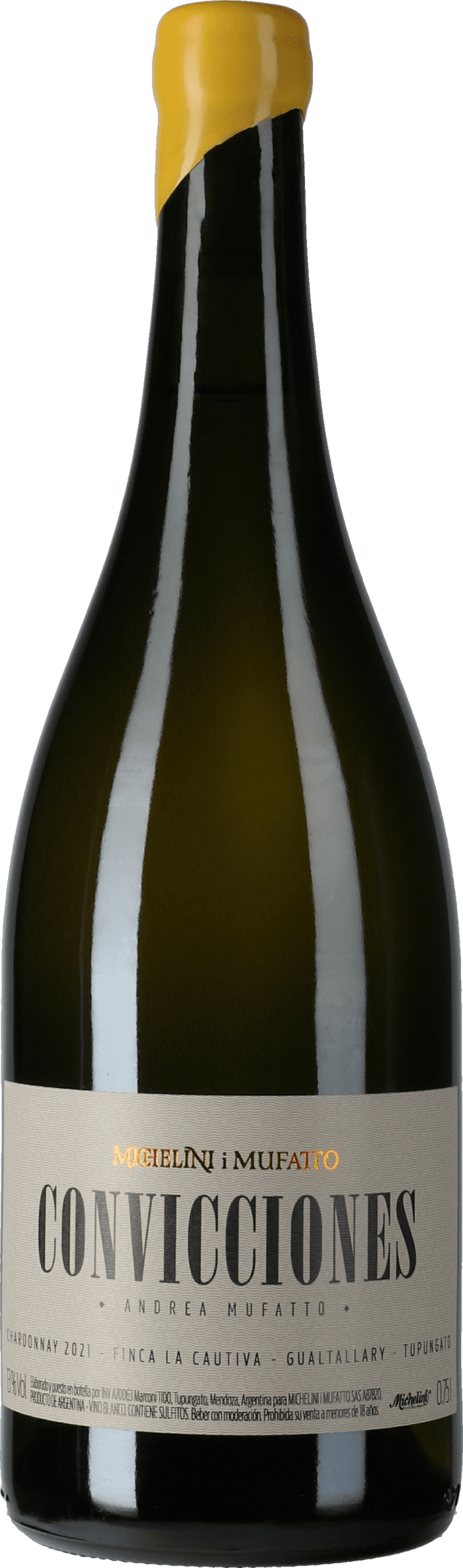 Michelini i Mufatto Mendoza: Convicciones Chardonnay 2021