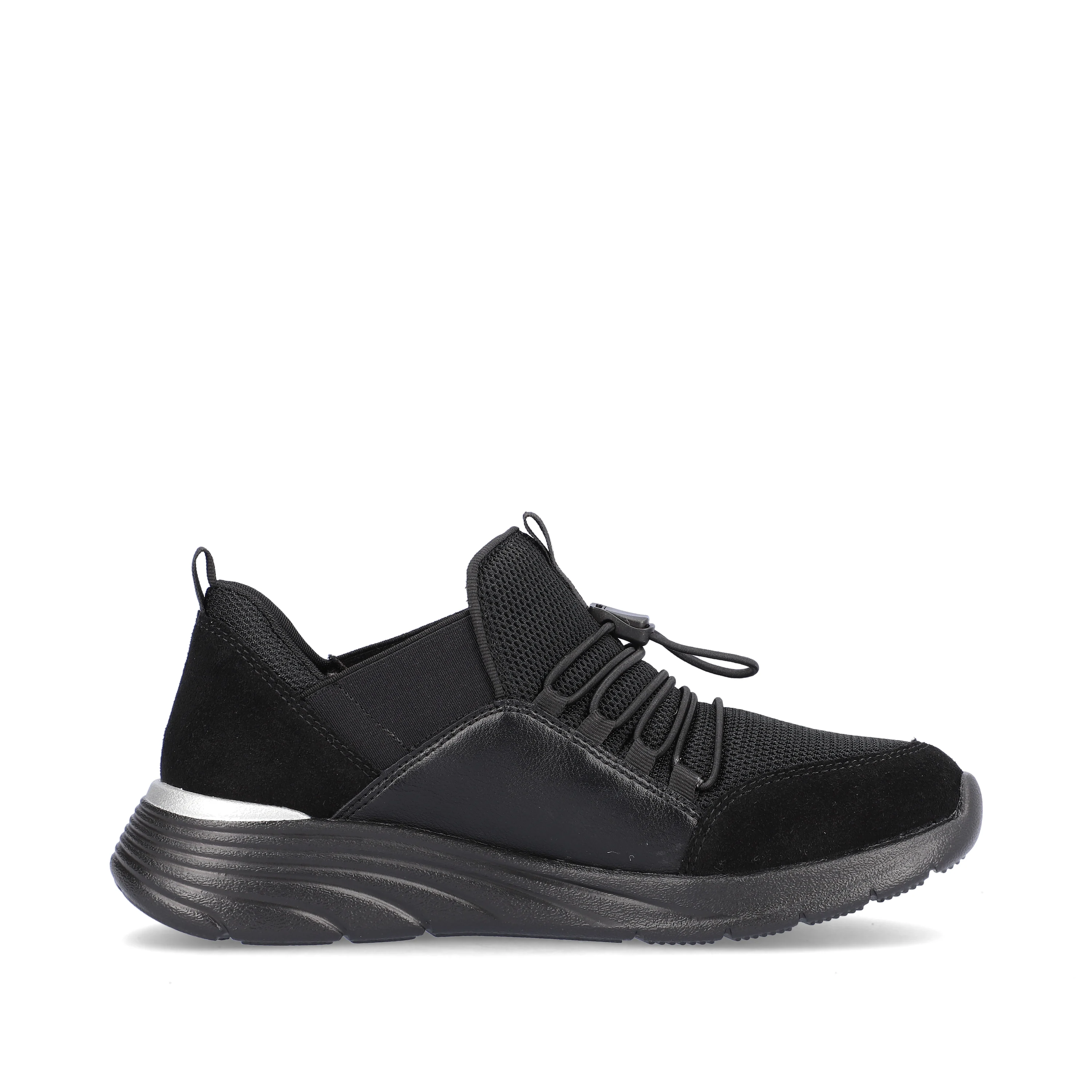 Rieker Damen Slipper shadow black
