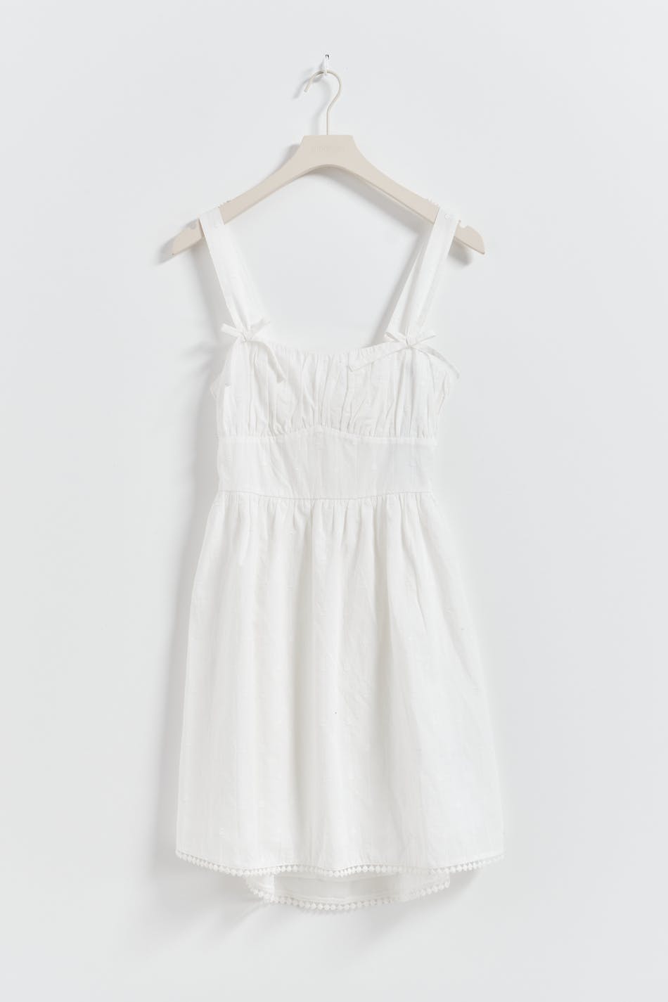 Cute bow mini dress