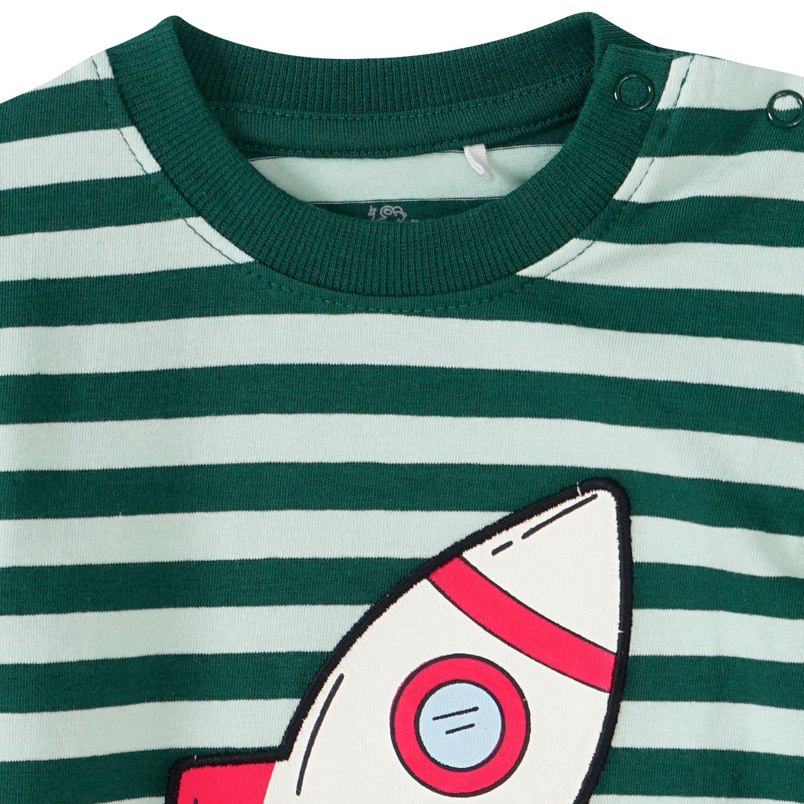 Kinder Langarmshirt mit Blockstreifen