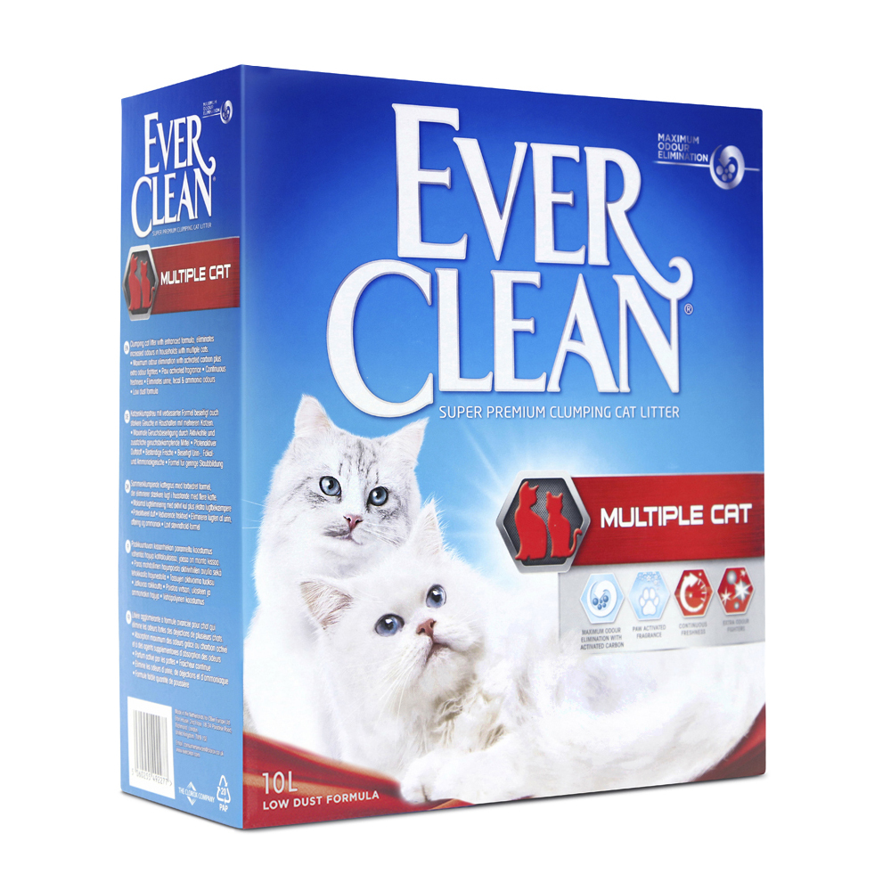 Everclean Katzenstreu Everclean Multiple Cat 10 l
