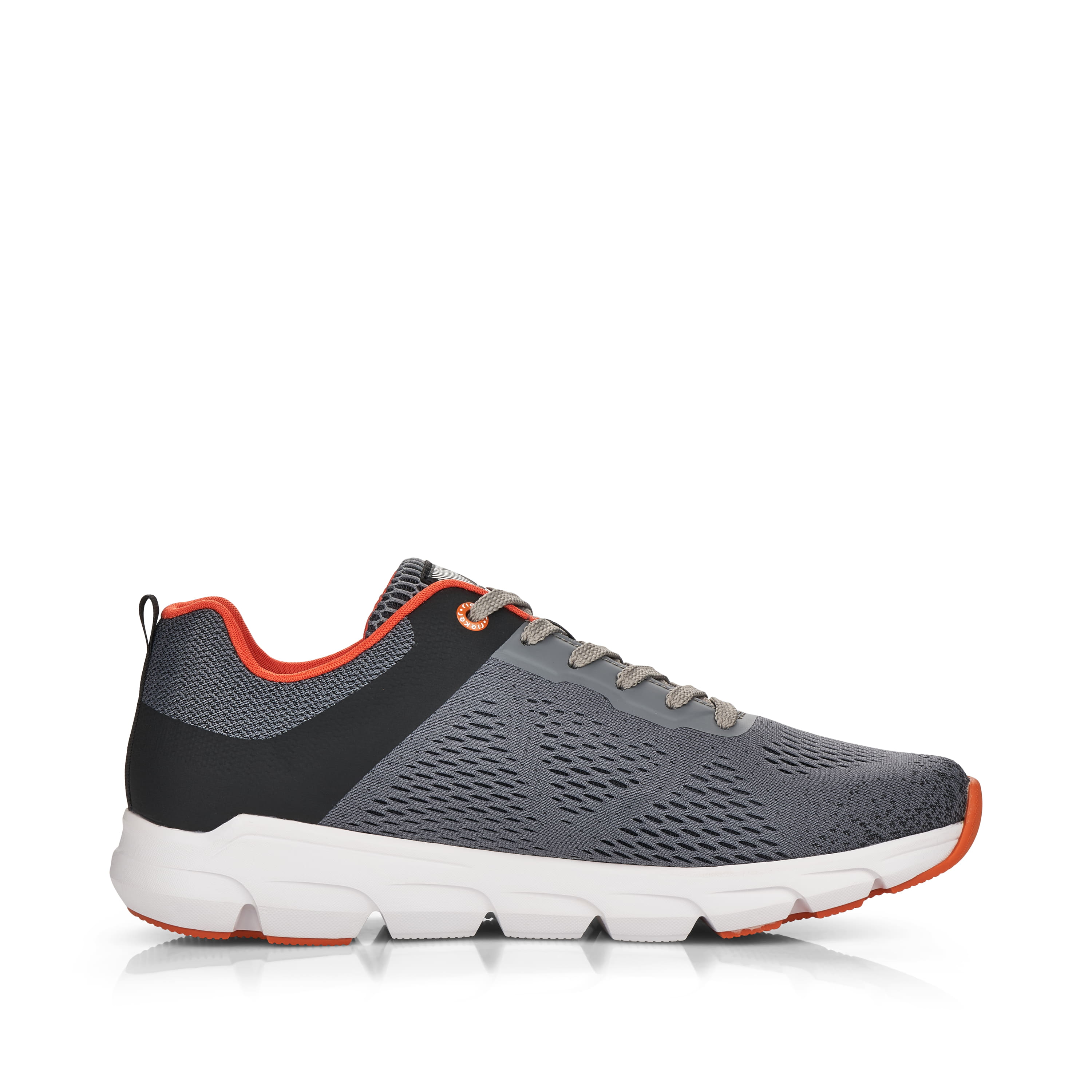 Rieker Herren Sneaker Low silver grey