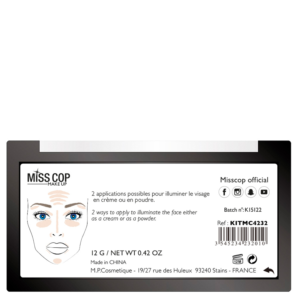 miss cop Palette Strobing Strobing