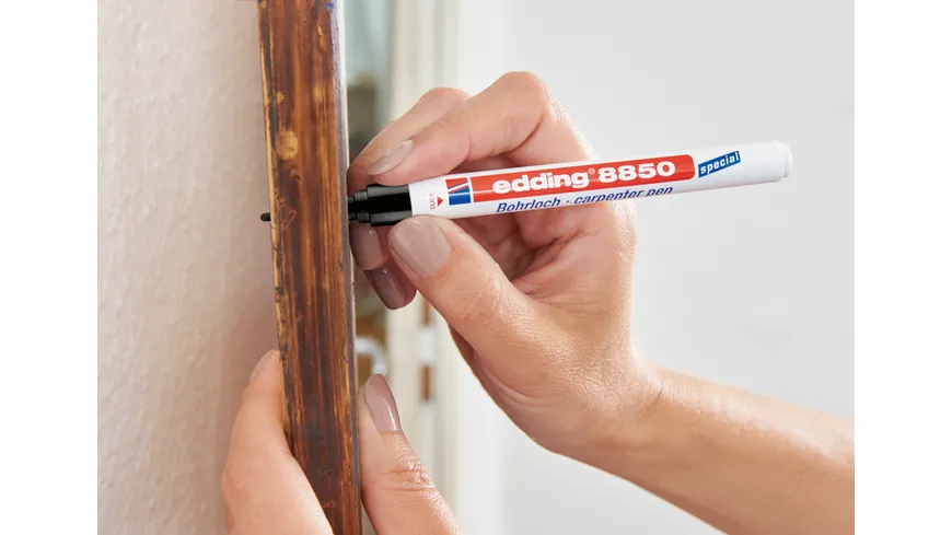 edding 8850 Bohrlochmarker schwarz schwarz