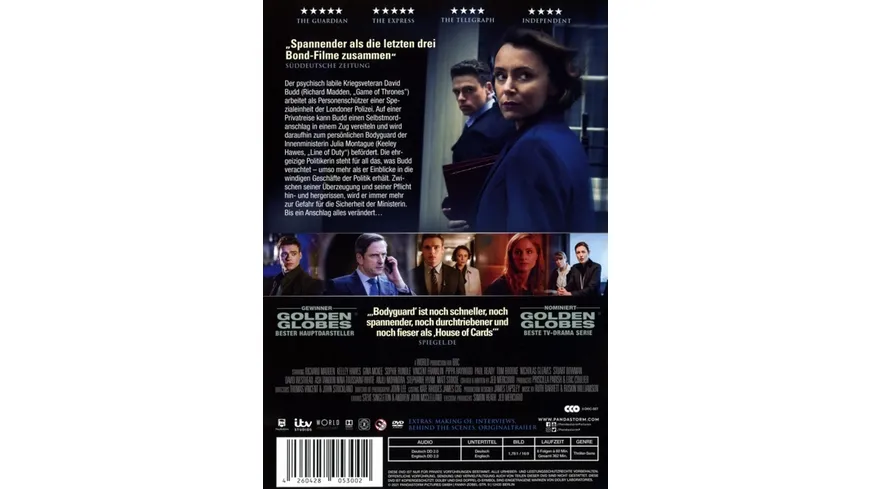 Bodyguard - Staffel 1   [3 DVDs]