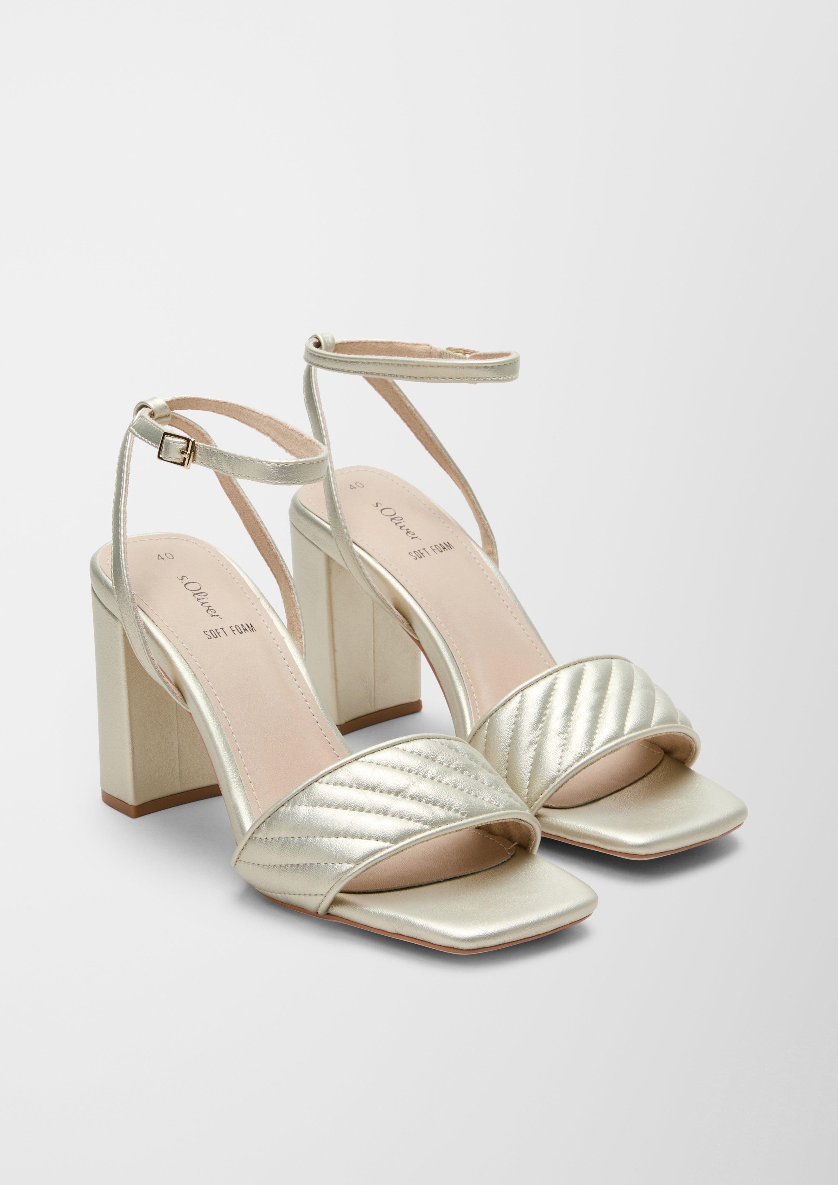 Sandalen mit Stepp-Detail  6007765-403