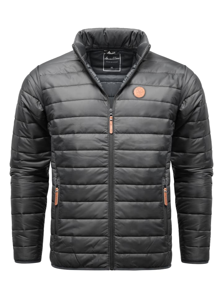 Amaci&Sons Steppjacke Pomona in Schwarz günstig kaufen