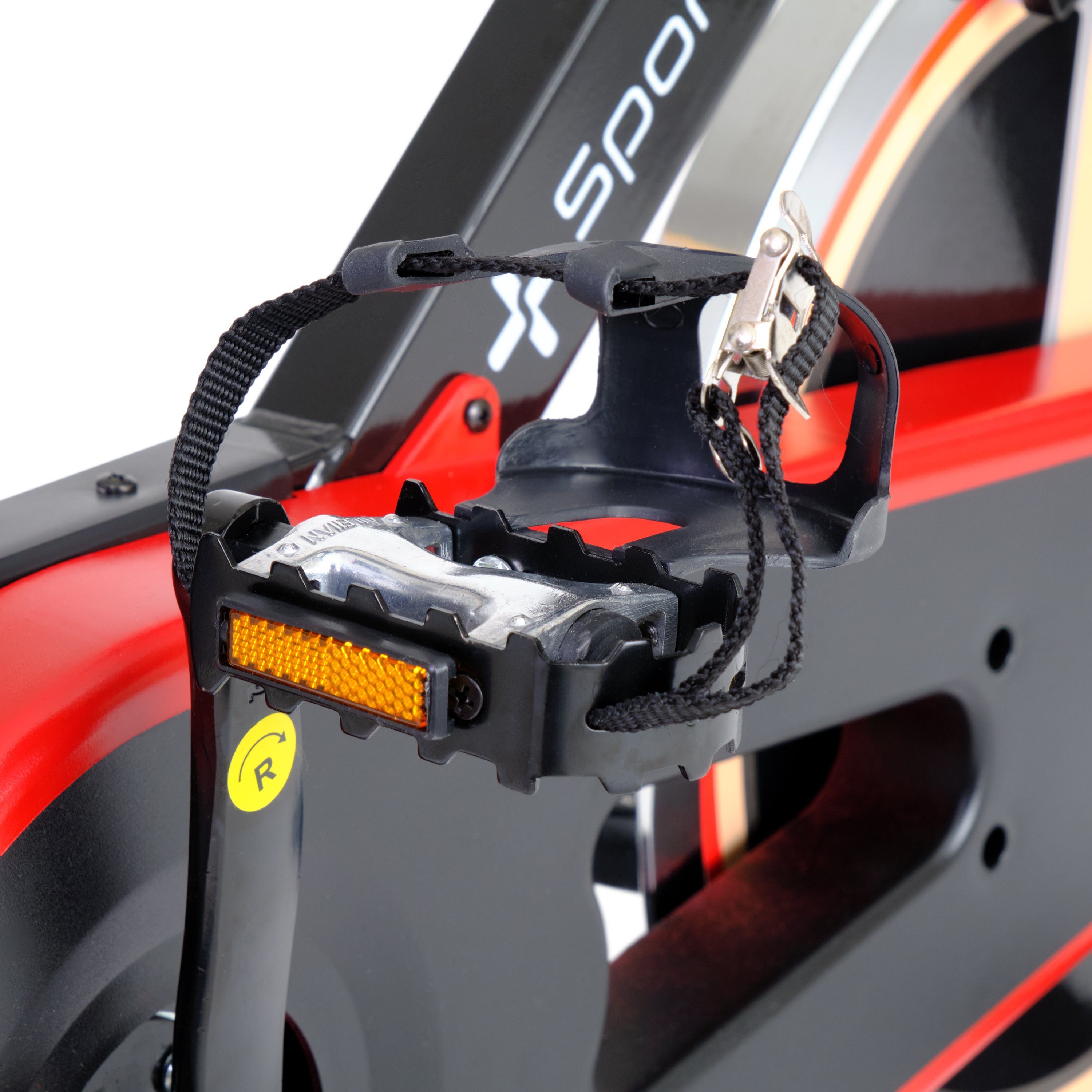 SportPlus Heimtrainer SP-SRP-2100-i, Speedbike, Fitness-Bike, stufenloser Widerstand, 13 kg Schwungmasse