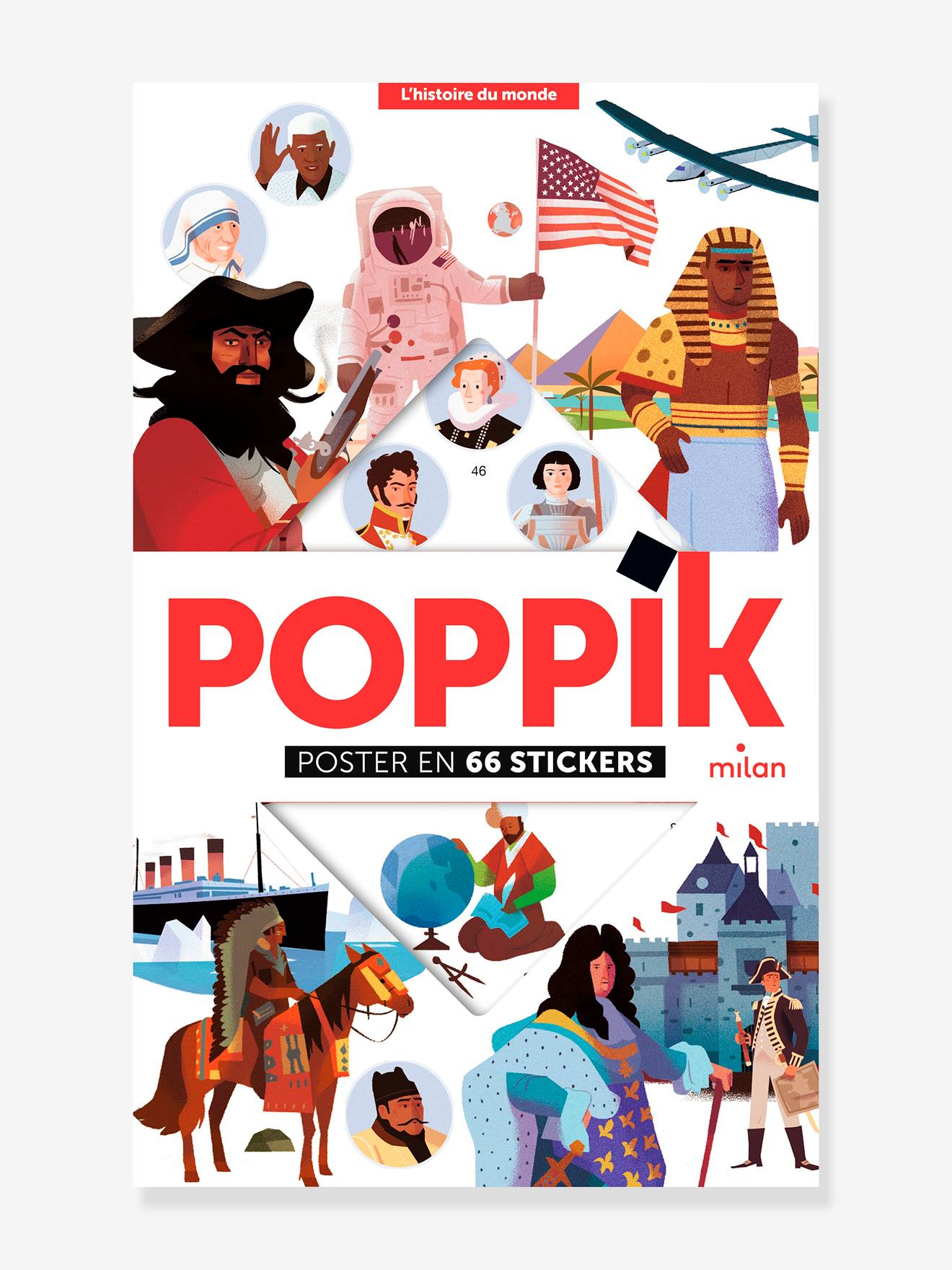 Poppik l'histoire du Monde MILAN blanc