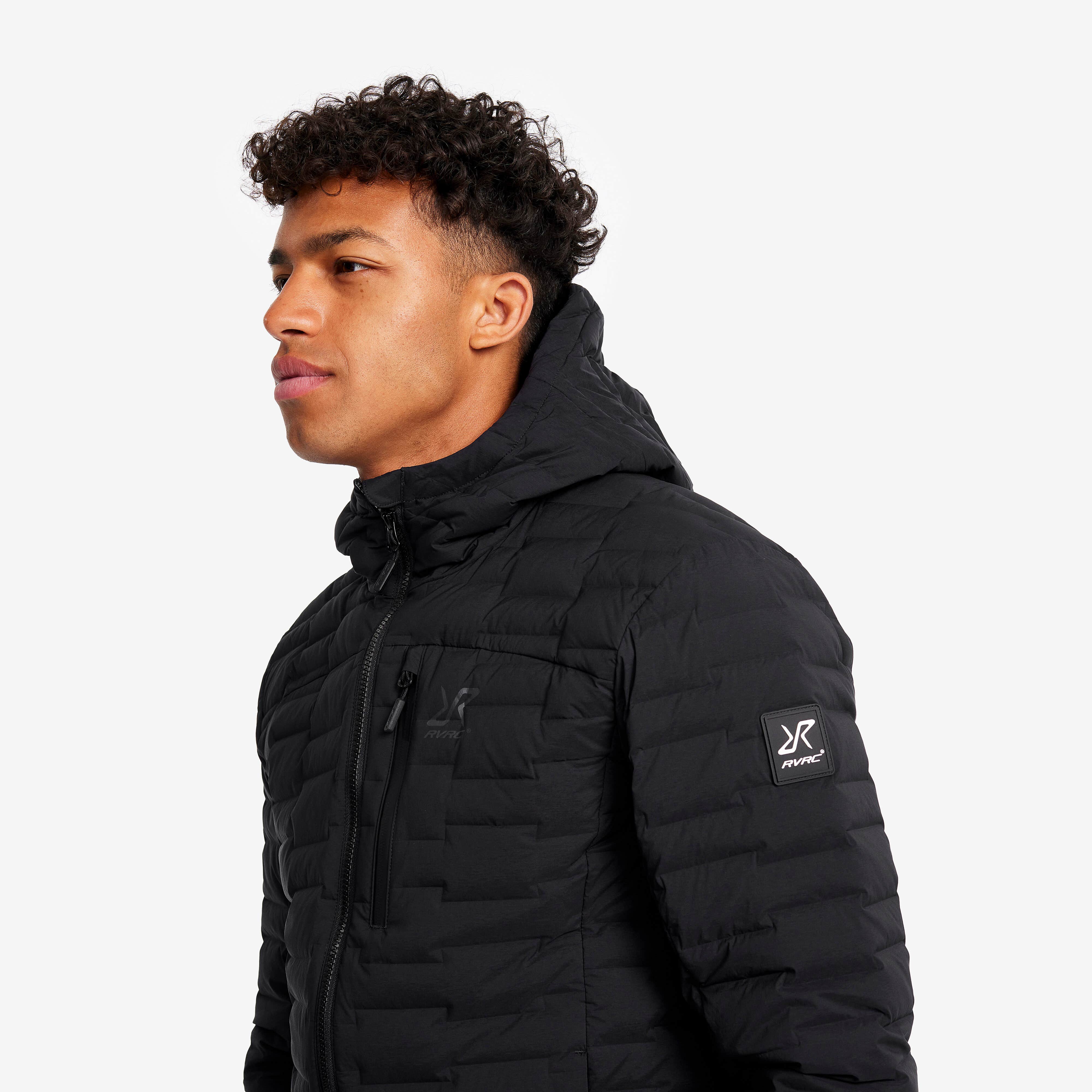Flex Stretch Down Jacket Homme Black