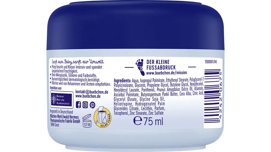 Bübchen Pflege Creme 75 ml