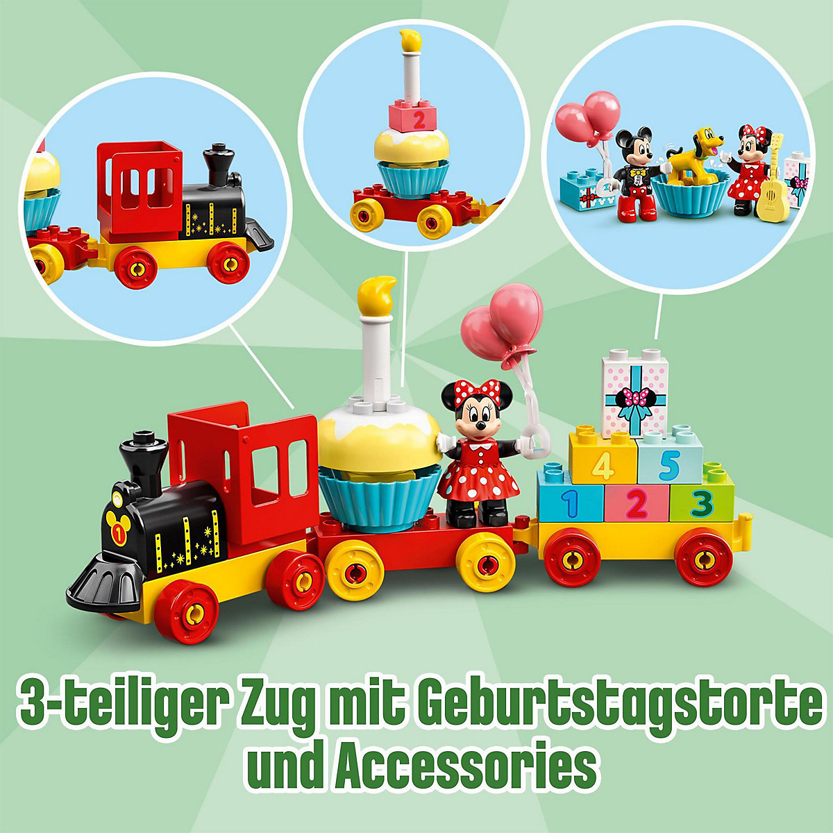 LEGO® DUPLO 10941 Mickys und Minnies Geburtstagszug