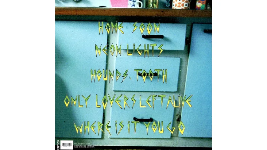 Hounds Tooth Transparent Lime Vinyl