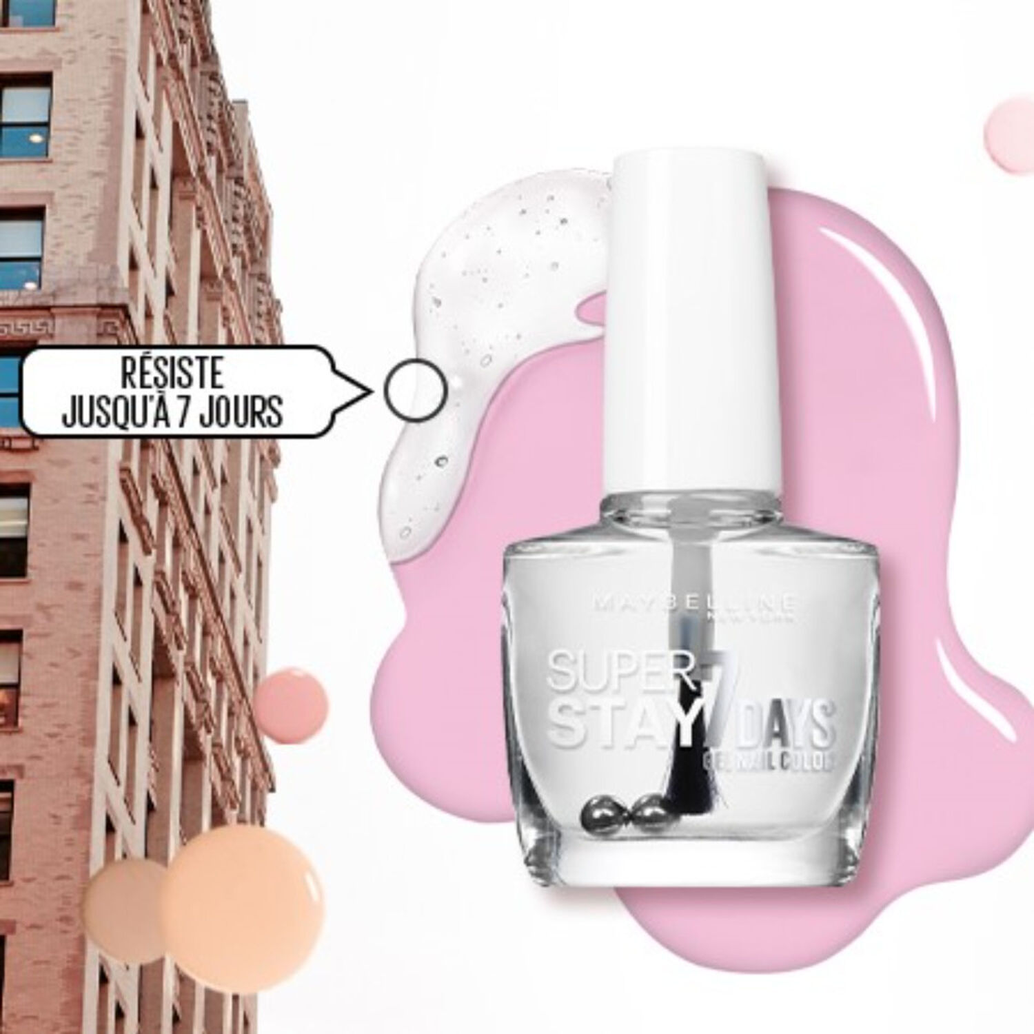 Maybelline New York Express Manucure Coffret exclusif Soin des Ongles - 3 Produits