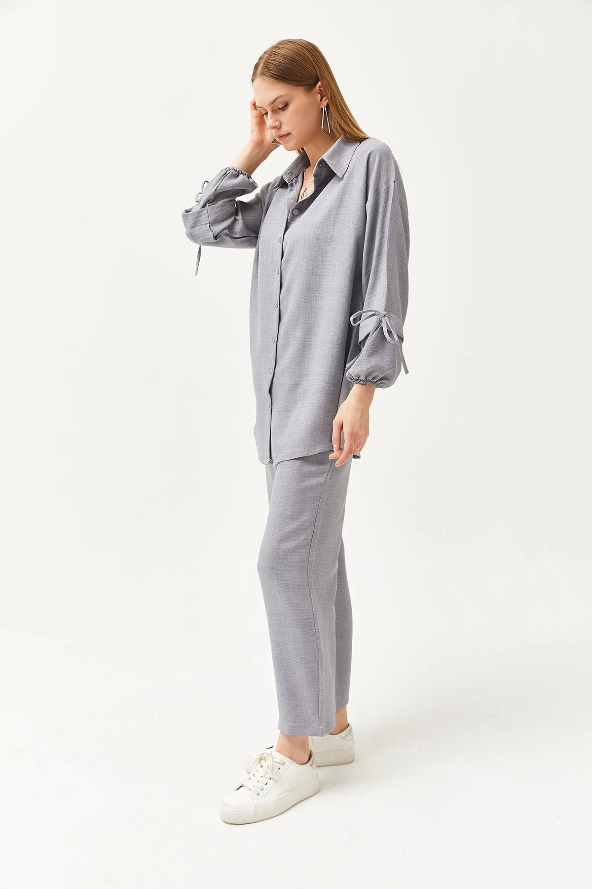 Olalook  Zweiteiler - Grau - Regular Fit