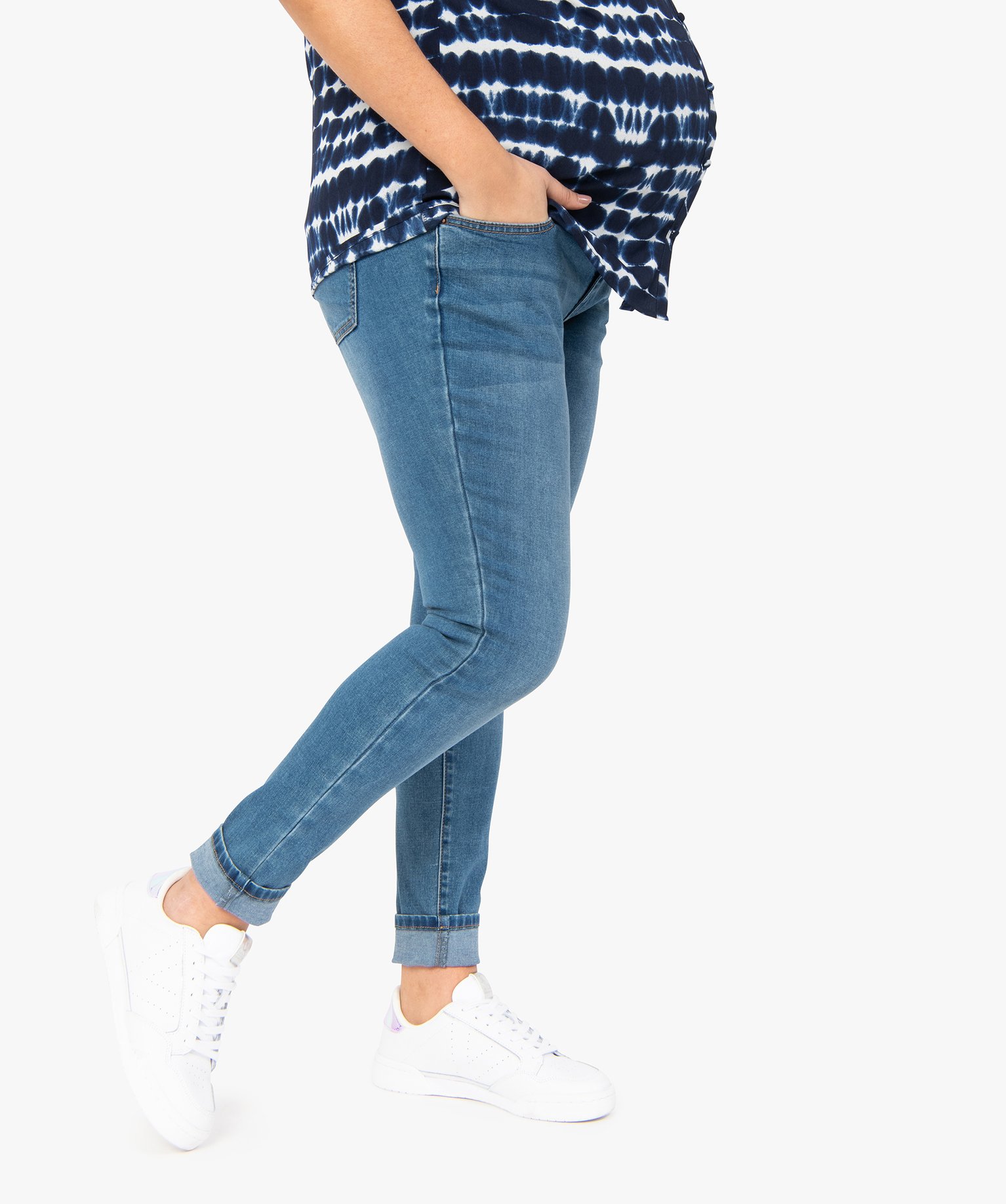 Jean de grossesse coupe slim stone | GEMO