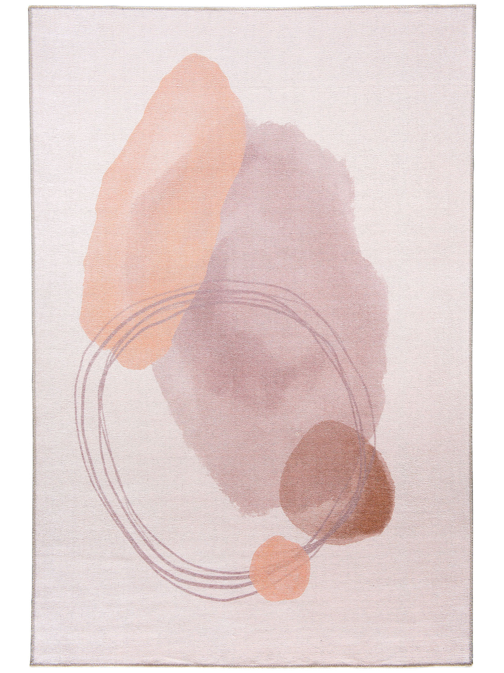 Ciottolo Moderner Teppich, Rose