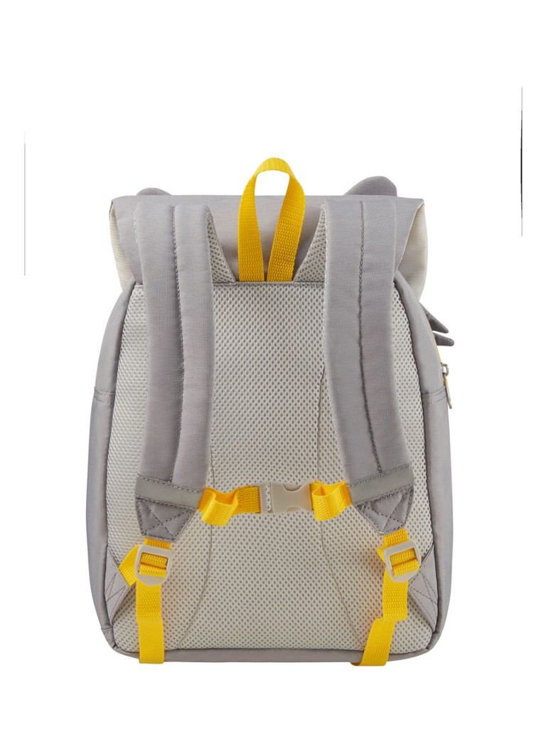 Mochila Samsonite Happy Sammies Raccoon Remy tamanho P+ com aplique