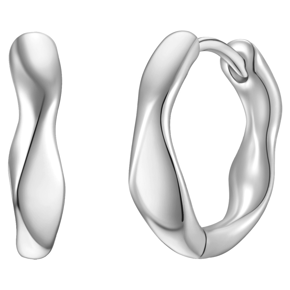 Glanzstücke München Créoles en argent Argent sterling en Argent Boucles d'oreilles