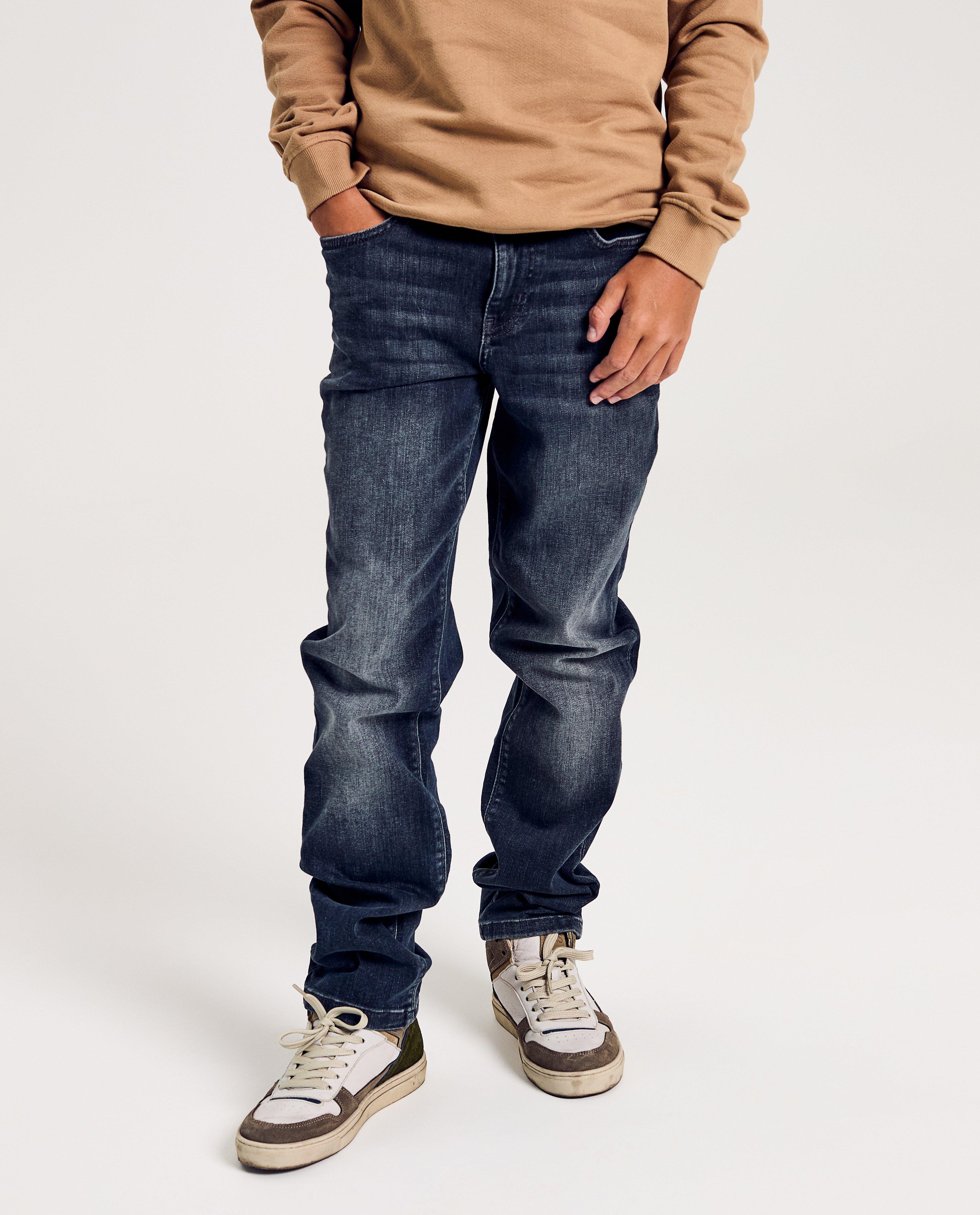 Indian Blue Jeans Kékesszürke farmer, bő szabású, sötétszürke