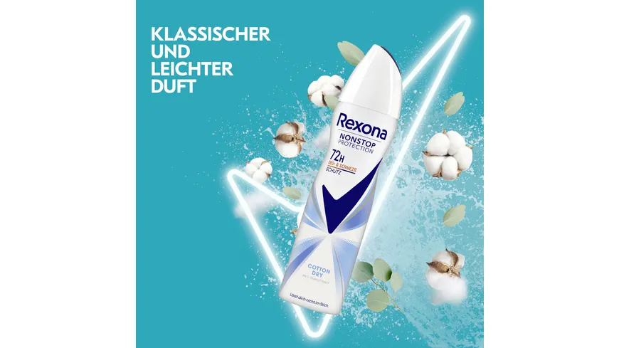 Rexona Nonstop Protection Cotton Dry Anti-Transpirant 150 ml