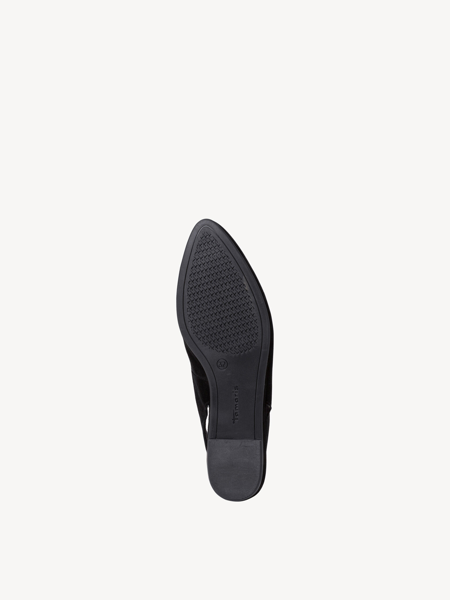 Escarpin en cuir - noir