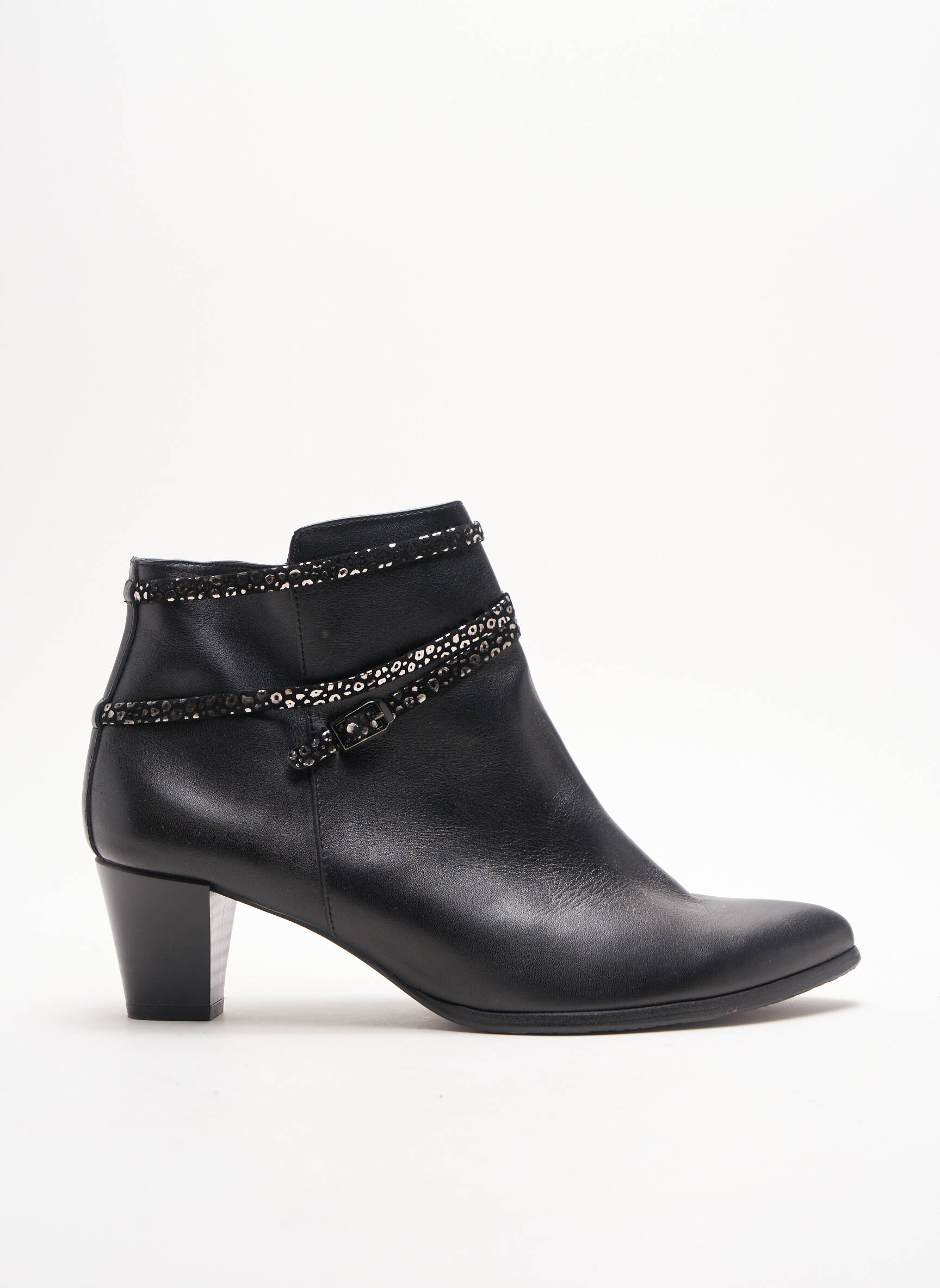 J Metayer Bottines Femme couleur noir