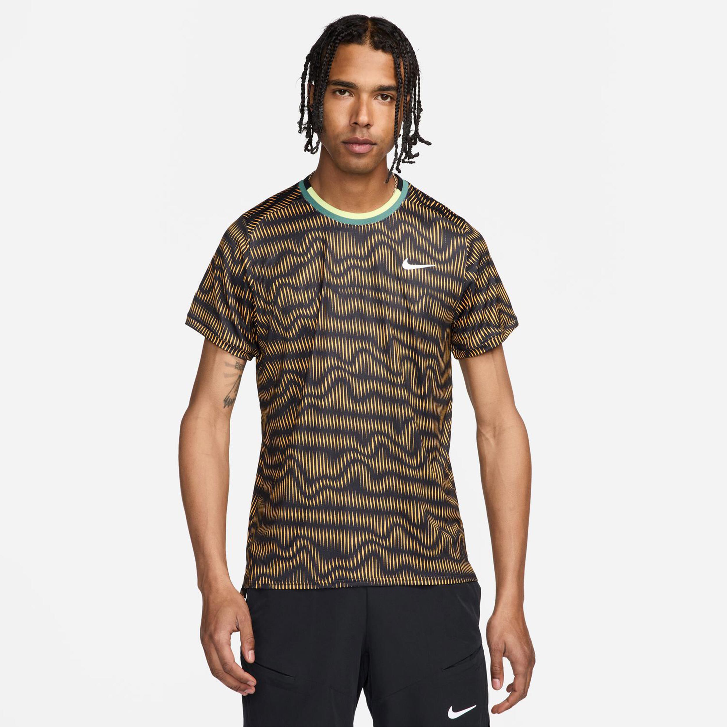 Dri-Fit Court Advantage 2 T-Shirt Herren - Mehrfarbig, Grün