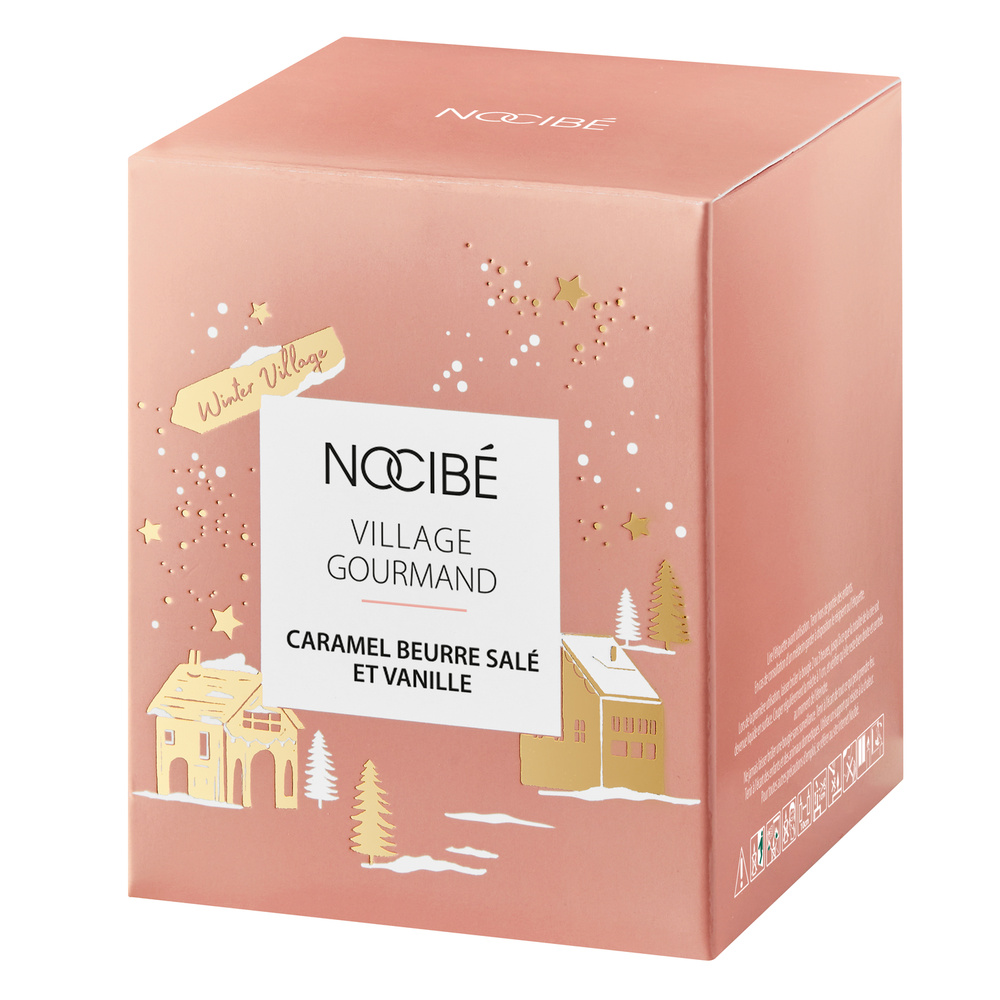 Nocibé Village Gourmand Bougie caramel beurre salé & vanille