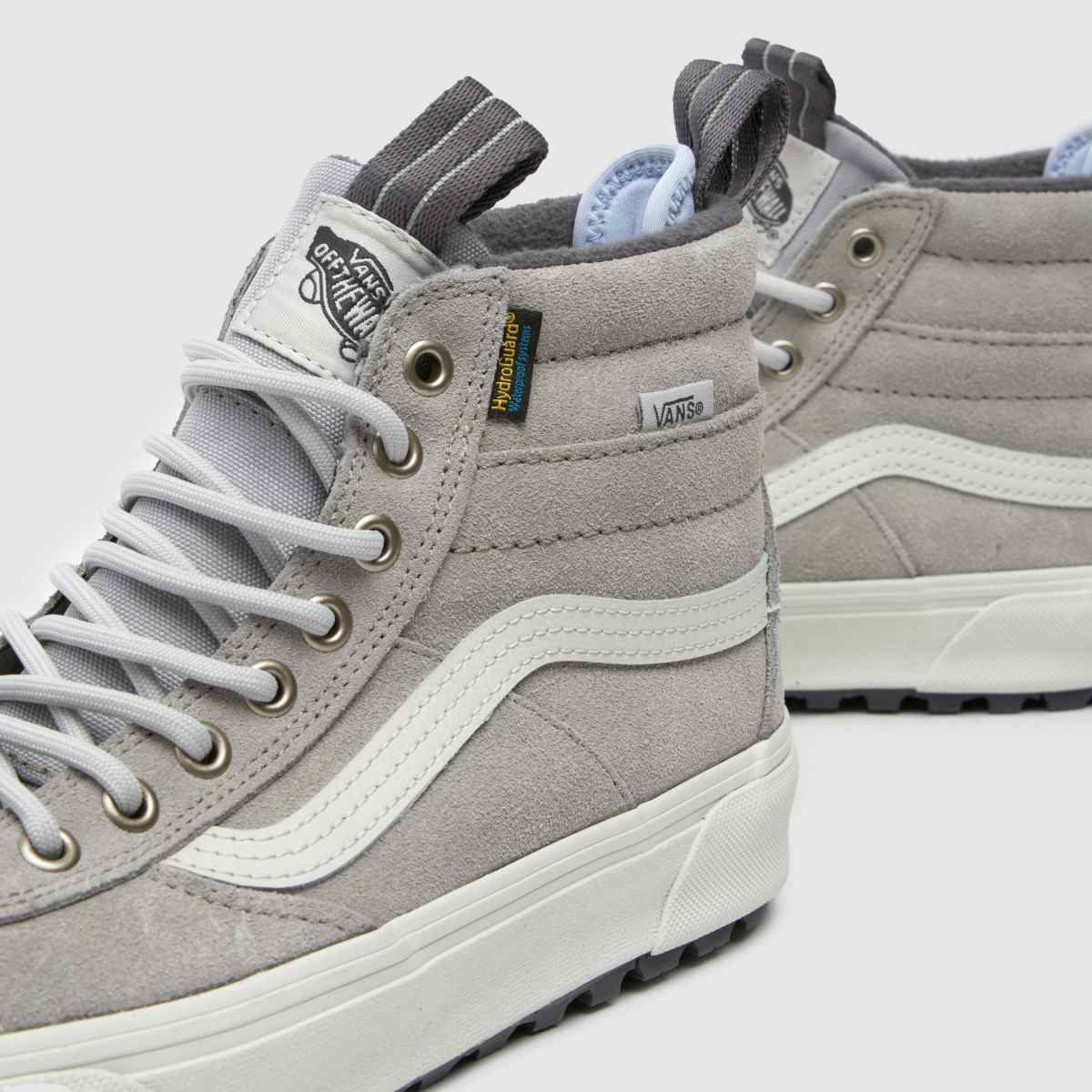 Nepromokavé tenisky Vans MTE Sk8-Hi ve světle šedé barvě