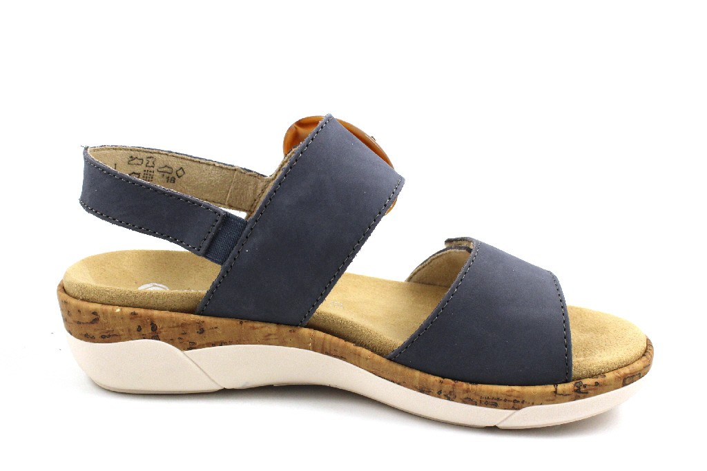 REMONTE Komfort Sandalen grün Remonte Sandale