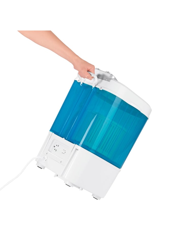 EASYmaxx Mini Waschmaschine - 260 Watt - weiß/blau günstig kaufen onesize