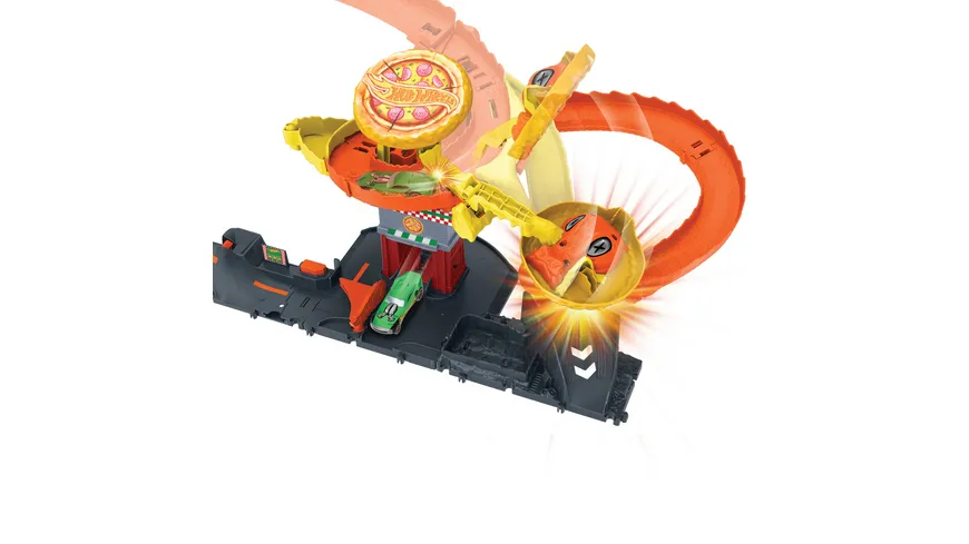 Hot Wheels City Cobra Slam Pizza Attack