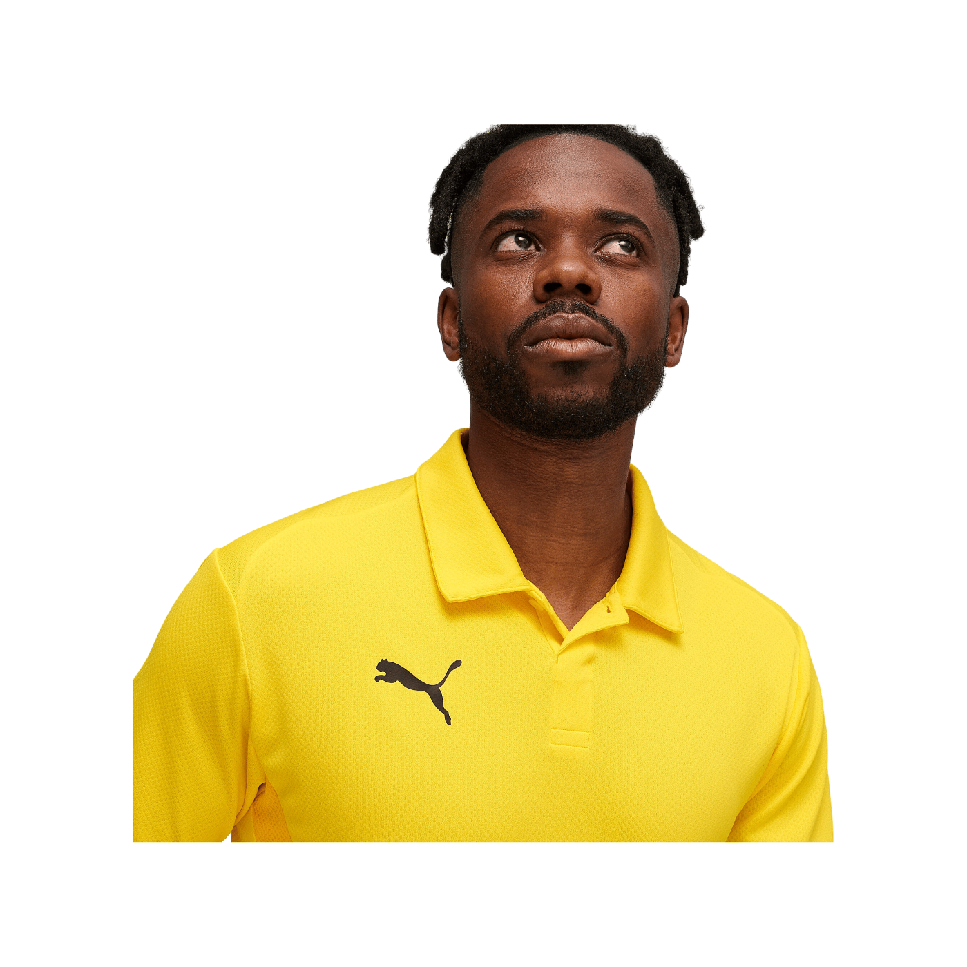 PUMA teamGOAL Polo Gelb F07