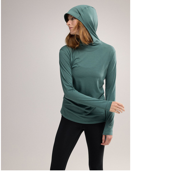 LANA MERINO WOOL HOODY W Damen - Baselayer