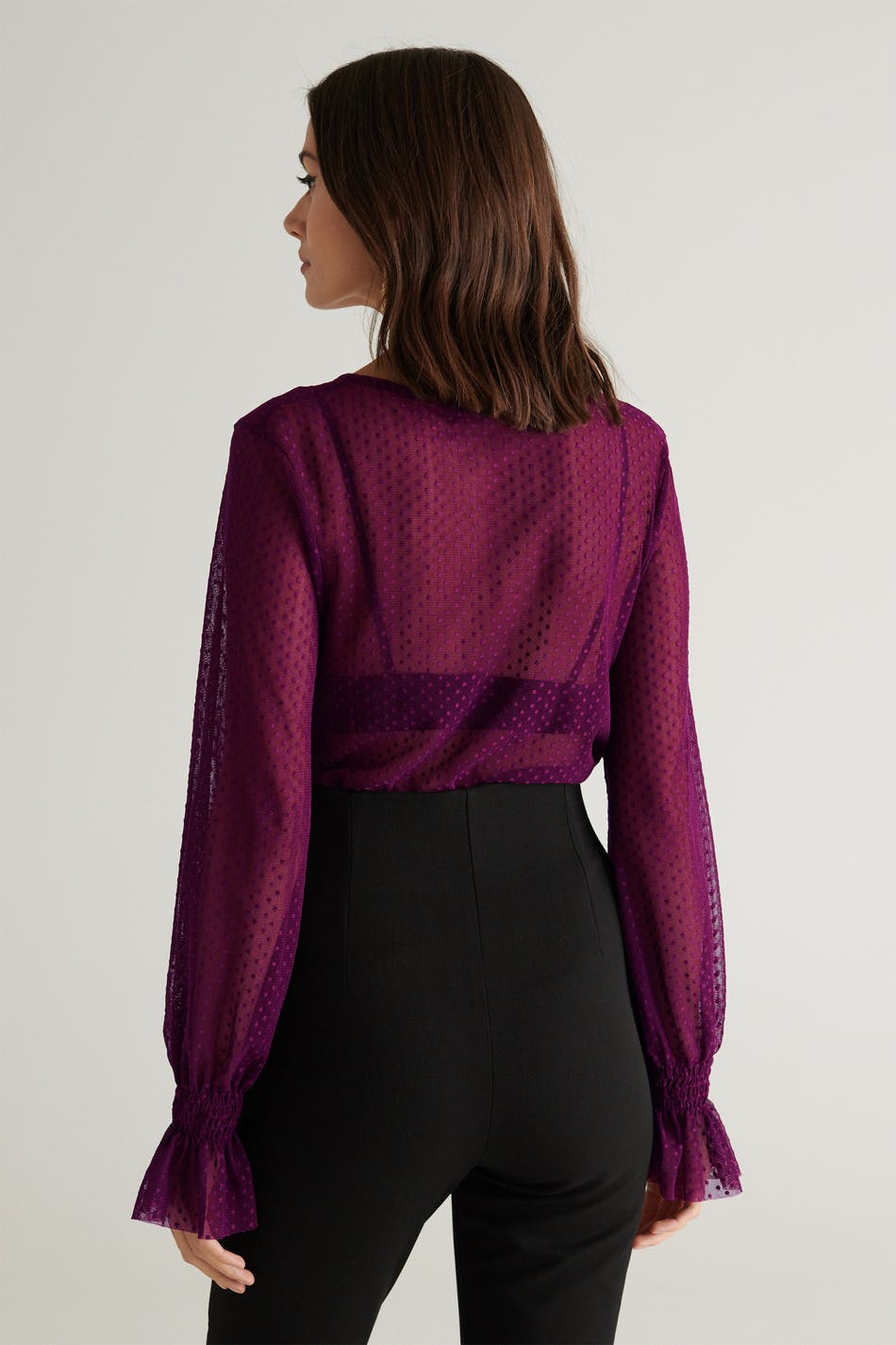 Mandy mesh top