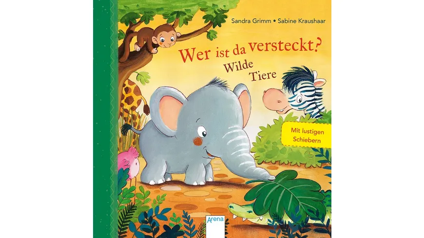Wer ist da versteckt? Wilde Tiere