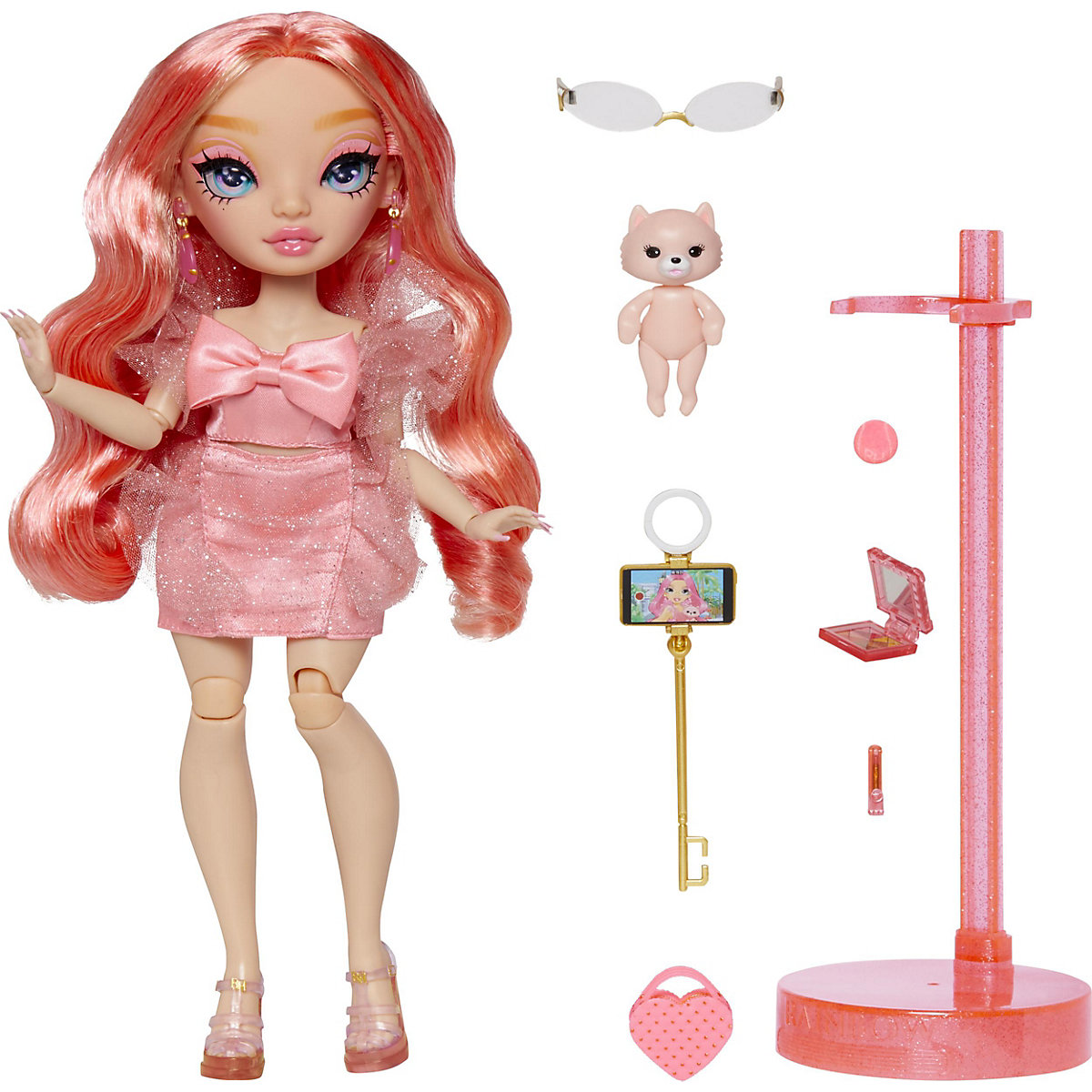 Rainbow High New Friends Fashion Doll- Pinkly Paige (Pink)