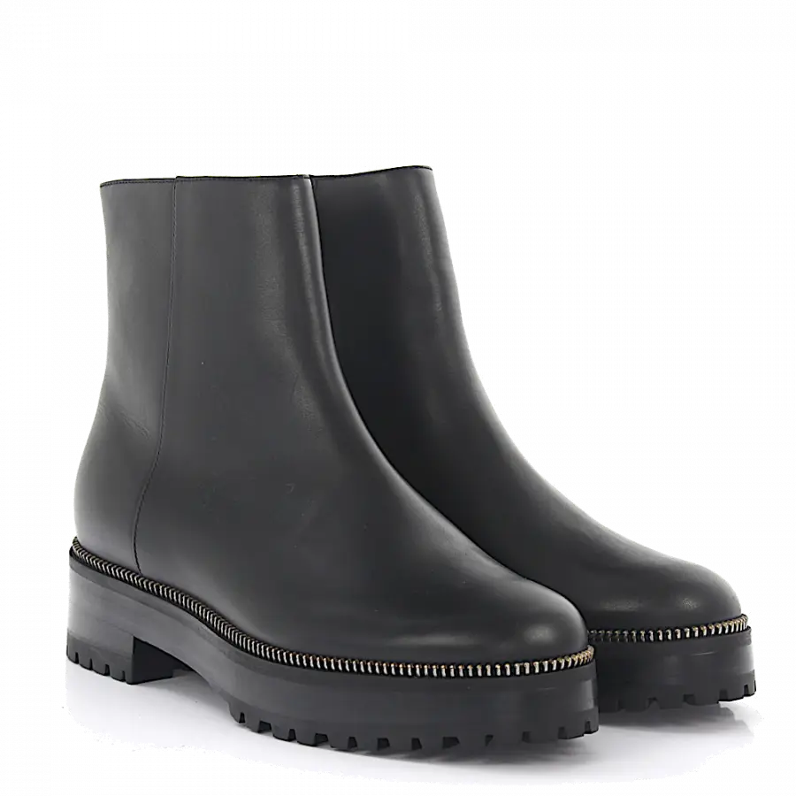 Sergio Rossi - Stiefeletten BOOTS Kalbsleder - schwarz