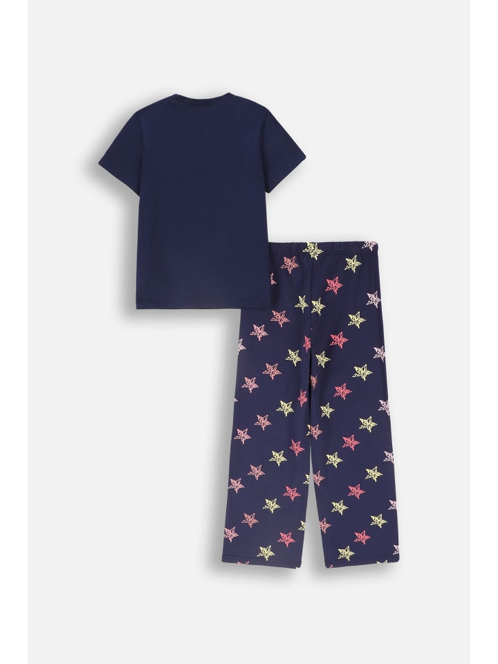 Coccodrillo Pyjama für Mädchen in schwarzgrau günstig kaufen